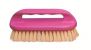 BRUSH WITH PLASTIC HANDLE HARD SYNTHETIC HAIR 5,5X15cm