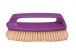 BRUSH WITH PLASTIC HANDLE HARD SYNTHETIC HAIR 4,5X15cm