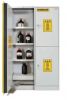 COMBINED SAFETY CABINETS FOR TOXIC AND FLAMMABLES