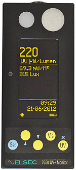 ELSEC 7650 / 7650C LUX & UV MONITOR / LOGGER