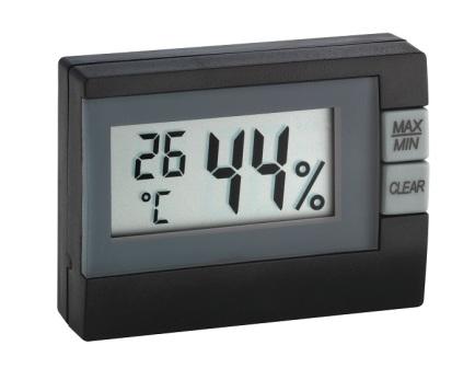 DIGITAL THERMO-HYGROMETER MINIATURE FOR SHOWCASES
