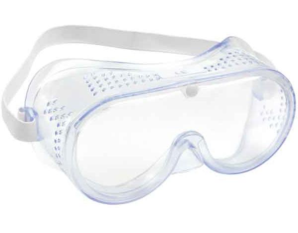 VENTILATED  IMPACT SAFETY GOGGLES WITH POLYCARBONATE LENS