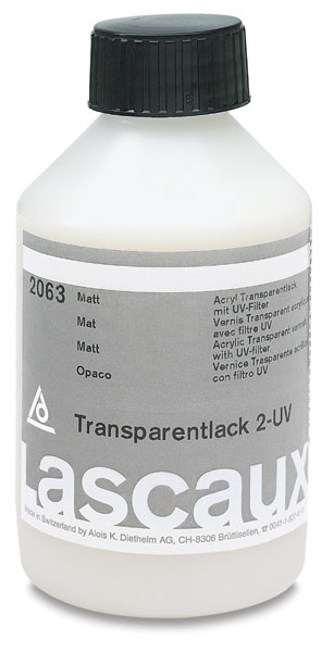 LASCAUX ACRYLIC TRANSPARENT VARNISH-UV-2 ΜΑΤ
