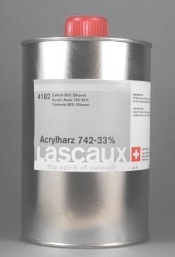 LASCAUX ACRYLIC RESIN 742-33%