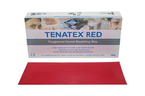 MODELING WAX SHEETS TENATEX RED